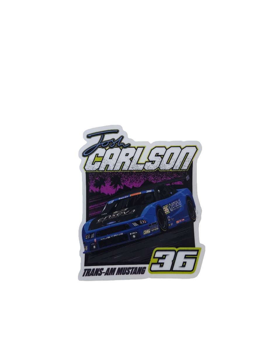 Josh Carlson Racing Sticker
